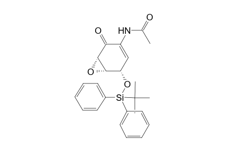 N-[(1R,2S,6S)-2-[tert-butyl(diphenyl)silyl]oxy-5-keto-7-oxabicyclo[4.1.0]hept-3-en-4-yl]acetamide