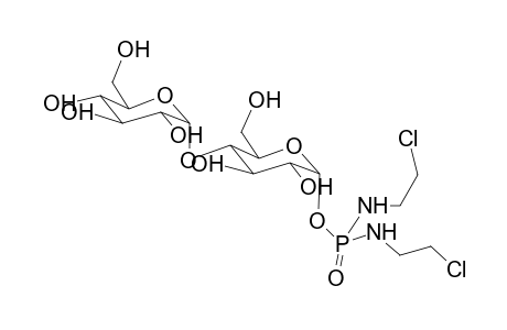 O-[4-O-(a-d-Glucopyranosyl)-a-d-glucopyranosyl]-N,N'-bis-(2-chloroethyl)-phosphordiamidate