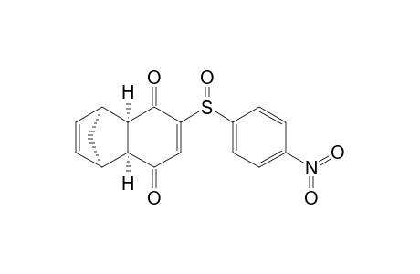 endo-[4aR*,5S*,8R*,8aS*,(S)S*]-5,8-Methano-2(p-nitrophenylsulfinyl)-4a,5,8,8a-tetrahydro-1,4-naphthoquinone