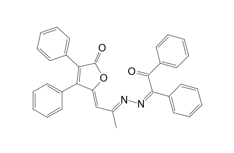 Ethanedione, diphenyl-, mono[[1-methyl-2-(5-oxo-3,4-diphenyl-2(5H)-furanylidene)ethylidene]hydrazone]