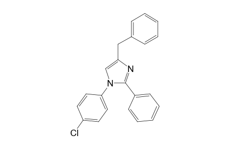 4-Benzyl-1-(4-chlorophenyl)-2-phenyl-1H-imidazole