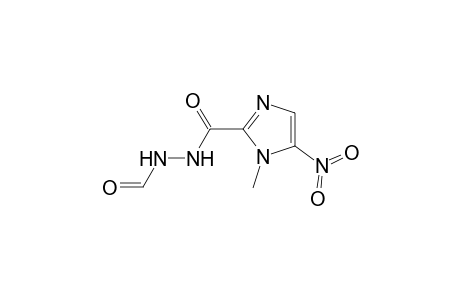 N-[(1-methyl-5-nitro-imidazol-2-yl)carbonylamino]methanamide