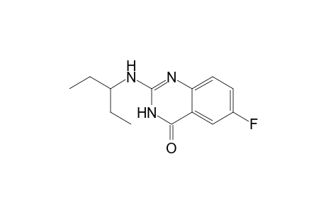 2-(1-Ethylpropylamino)-6-fluoroquinazolin-4(3H)-one
