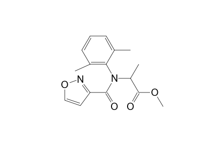 DL-Alanine, N-(2,6-dimethylphenyl)-N-(3-isoxazolyl-carbonyl)-, methyl ester