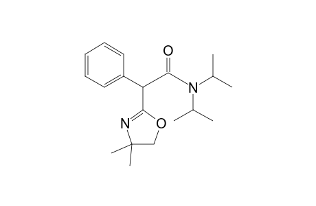 N,N-Di-isopropyl-2-(4,5-dihydro-4,4-dimethyloxazol-2-yl)-2-phenylethanamide