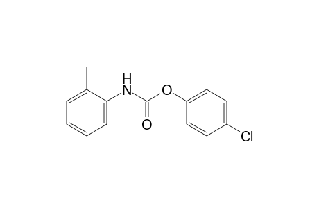 o-methylcarbanilic acid, p-chlorophenyl ester