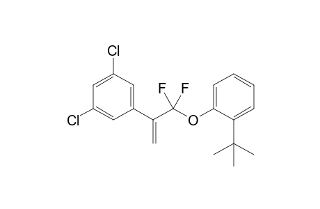 1,3-Dichloro-5-(3-(2-tert-butylphenoxy)-3,3-difluoroprop-1-en-2-yl)benzene