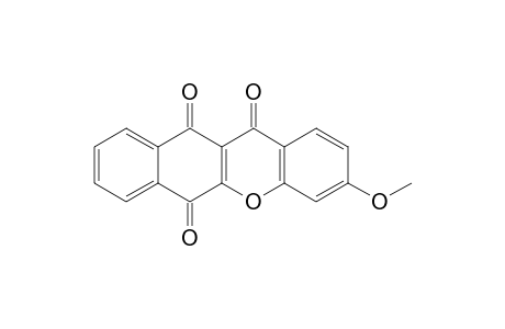 11H-Benzo[b]xanthene-6,11,12-trione, 3-methoxy-