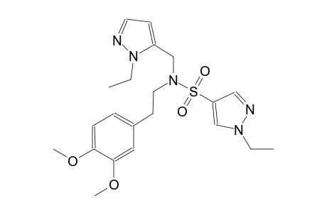 1H-pyrazole-4-sulfonamide, N-[2-(3,4-dimethoxyphenyl)ethyl]-1-ethyl-N-[(1-ethyl-1H-pyrazol-5-yl)methyl]-