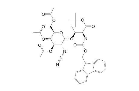 N-[(9H-FLUOREN-9-YL)-METHOXYCARBONYL]-3-O-(2-AZIDO-2-DEOXY-3,4,6-TRI-O-ACETYL-ALPHA-D-GALACTOPYRANOSYL)-L-ALLO-THREONINE-TERT.-BUTYLESTER