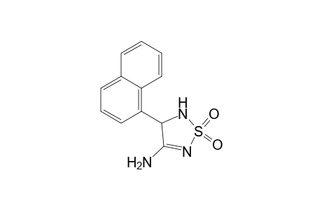 1,2,5-Thiadiazol-3-amine, 4,5-dihydro-4-(1-naphthalenyl)-, 1,1-dioxide, (.+-.)-
