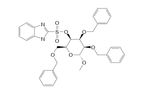 METHYL-2,3,6-TRI-O-BENZYL-4-O-(1-IMIDAZOLYLSULFONYL)-ALPHA-D-TALOPYRANOSIDE