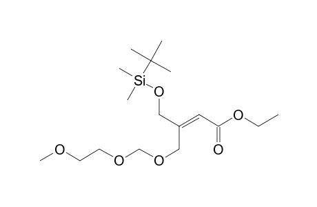 Ethyl (E)-4-(tert-Butyl)dimethylsilyloxy-3-(2-methoxyethoxymethoxymethyl)but-2-enoate