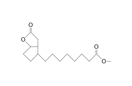 6-(7-Methoxycarbonyl-heptyl)-2-oxa-bicyclo(3.3.0)octan-3-one