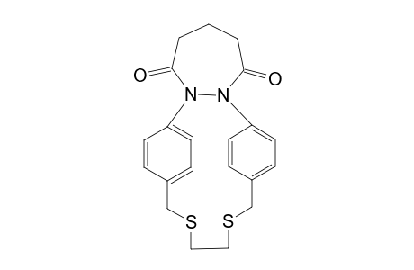 13,14-glutaryl-2,5-dithia-13,14-diaza[6.2]paracyclophane