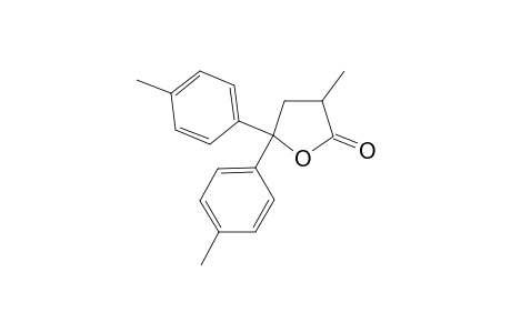 3-Methyl-5,5-bis(4-methylphenyl)-2-oxolanone