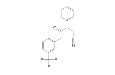 Benzenepentanenitrile, gamma-oxo-beta-phenyl-3-(trifluoromethyl)-