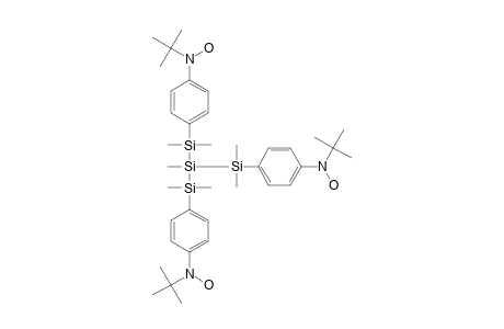 TRIS-[4-(N-HYDROXY-TERT.-BUTYLAMINO)-PHENYLDIMETHYLSILYL]-METHYLSILANE