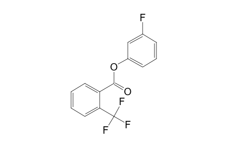 2-Trifluoromethylbenzoic acid, 3-fluorophenyl ester