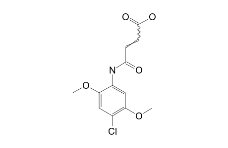 3-[(4-CHLORO-2,5-DIMETHOXYPHENYL)CARBAMOYL]ACRYLIC ACID