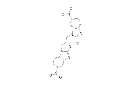 2-(2-CHLORO-6-NITROIMIDAZOL-1-YLMETHYL)-6-NITRO-2,3-DIHYDROTHIAZOLO-[1.2-A]-BENZIMIDAZOLE