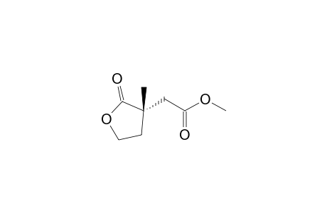 (S)-(+)-2-Carboxymethyl-2-methyl-4-butanolide methyl ester