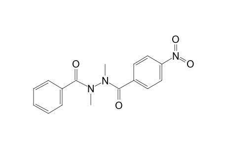 N'-Benzoyl-4-nitrobenzohydrazide, N,N'-dimethyl-