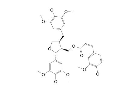 (+)-9'-O-(Z)-Feruloyl-5,5'-dimethoxylariciresinol