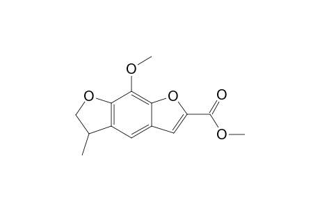 Benzo[1,2-b:5,4-b']difuran-2-carboxylic acid, 5,6-dihydro-8-methoxy-5-methyl-, methyl ester