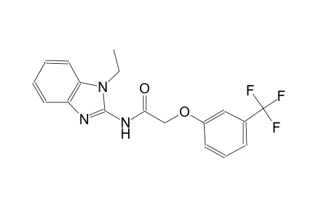 acetamide, N-(1-ethyl-1H-benzimidazol-2-yl)-2-[3-(trifluoromethyl)phenoxy]-