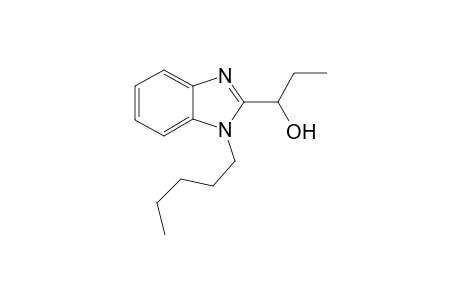 1H-1,3-Benzimidazole-2-methanol, .alpha.-ethyl-1-pentyl-