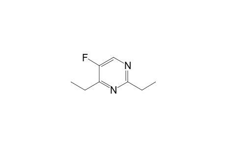 Pyrimidine, 2,4-diethyl-5-fluoro-