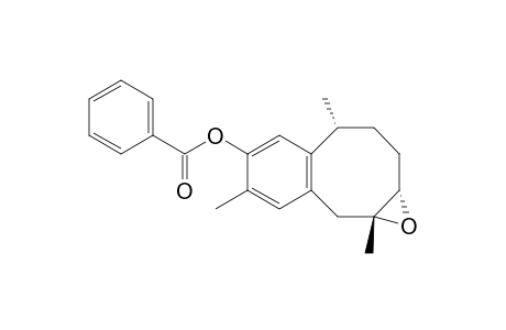 (8R,12S,13R)-12,13-Epoxyparvifoline benzoate