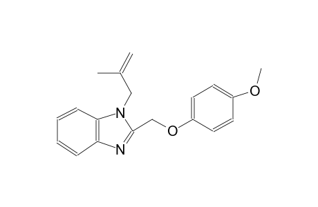 1H-benzimidazole, 2-[(4-methoxyphenoxy)methyl]-1-(2-methyl-2-propenyl)-