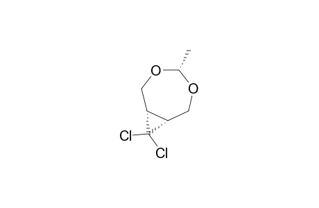 ENDO-8,8-DICHLORO-4-METHYL-3,5-DIOXABICYCLO-[5.1.0]-OCTANE
