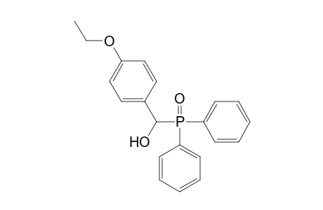 alpha-(diphenylphosphinyl)-p-ethoxybenzyl alcohol