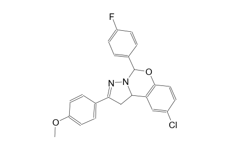 4-[9-chloro-5-(4-fluorophenyl)-1,10b-dihydropyrazolo[1,5-c][1,3]benzoxazin-2-yl]phenyl methyl ether