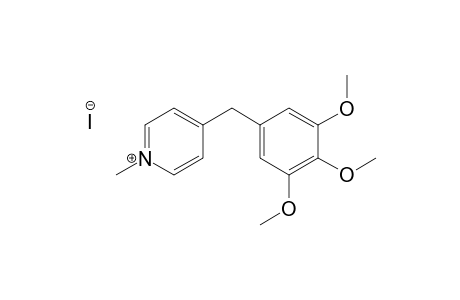 1-Methyl-4-(3,4,5-trimethoxybenzyl)pyridinium iodide