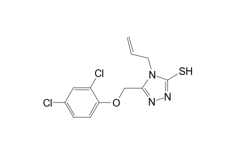 4-allyl-5-[(2,4-dichlorophenoxy)methyl]-4H-1,2,4-triazole-3-thiol