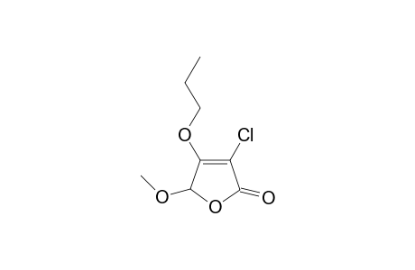 3-Chloro-5-methoxy-4-propoxyfuran-2(5H)-one