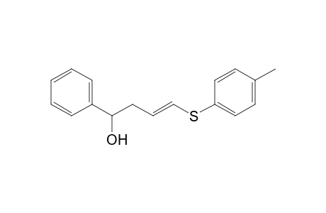 Benzenemethanol, .alpha.-[3-[(4-methylphenyl)thio]-2-propenyl]-, (E)-