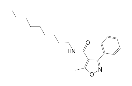 5-methyl-N-nonyl-3-phenyl-4-isoxazolecarboxamide