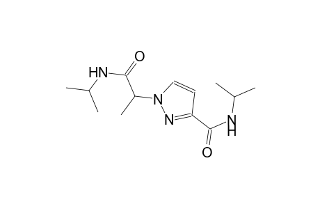 1H-pyrazole-1-acetamide, alpha-methyl-N-(1-methylethyl)-3-[[(1-methylethyl)amino]carbonyl]-