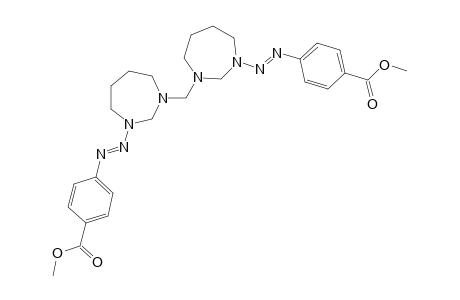 METHYL-4-(2-[3-[(3-[2-[4-(METHOXYCARBONYL)-PHENYL]-1-DIAZENYL]-1,3-DIAZEPAN-1-YL)-METHYL]-1,3-DIAZEPAN-1-YL]-1-DIAZENYL)-BENZOATE