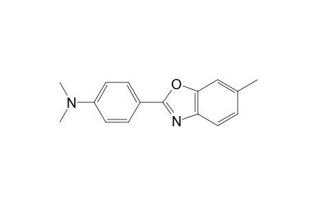 Benzenamine, N,N-dimethyl-4-(6-methyl-2-benzoxazolyl)-