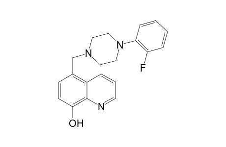 5-[[4-(2-fluorophenyl)piperazin-1-yl]methyl]quinolin-8-ol