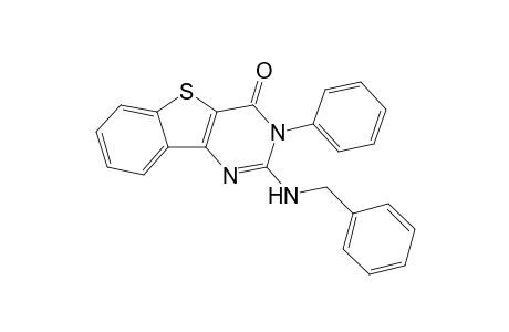 2-(Benzylamino)-3-phenylbenzothieno[3,2-d]pyrimidin-4(3H)-one