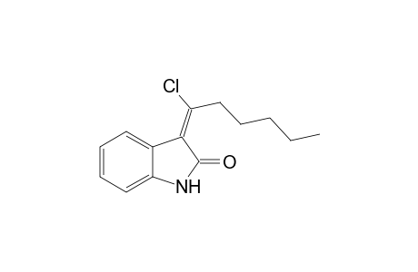 (E)-3-(1-Chlorohexylidene)indolin-2-one