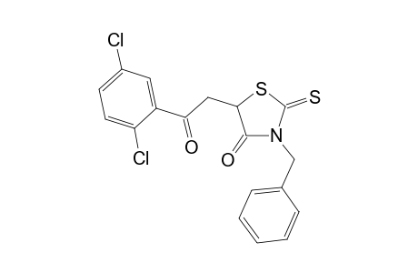 5-[2'-(2", 5"-Dichlorophenyl)-2'-oxoethyl]-3-benzyl-2-thioxo-4-oxo-1,3-thiazolidine