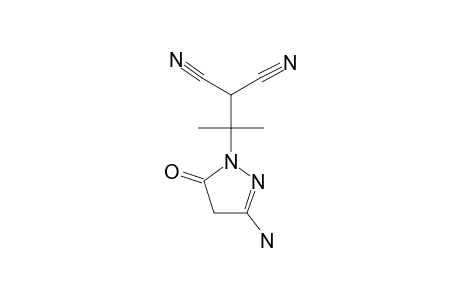 2-[1-(3-METHYL-5-OXO-4,5-DIHYDROPYRAZOL-1-YL)-1-METHYL-ETHYL]-MALONONITRILE